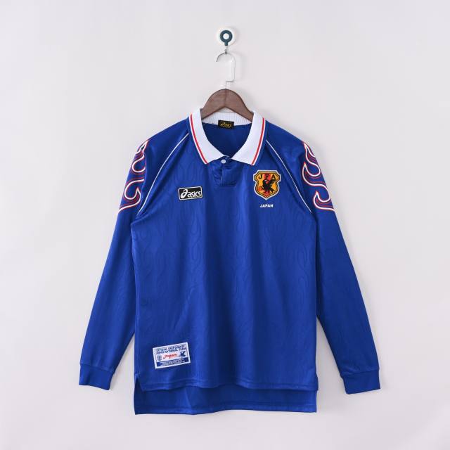 1998 World Cup Japan Home Retro Jersey Long Sleeve