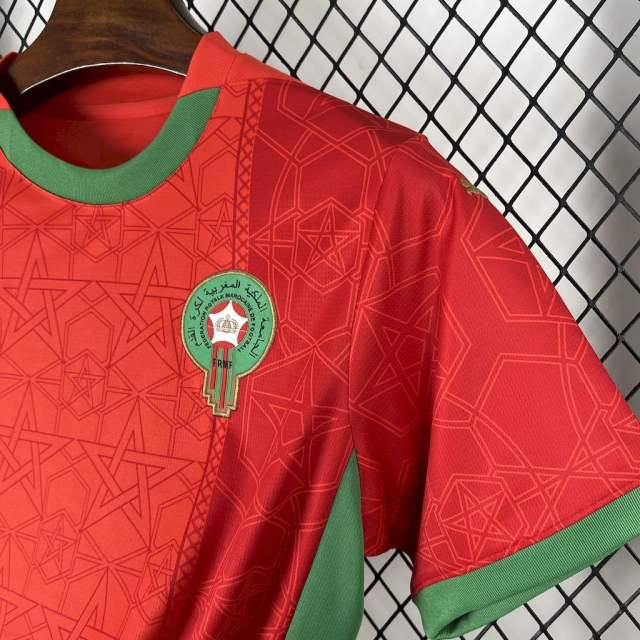 2025 Morocco Home Jersey 