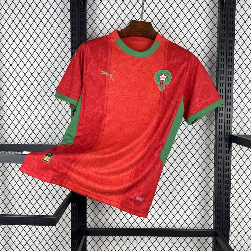 2025 Morocco Home Jersey 
