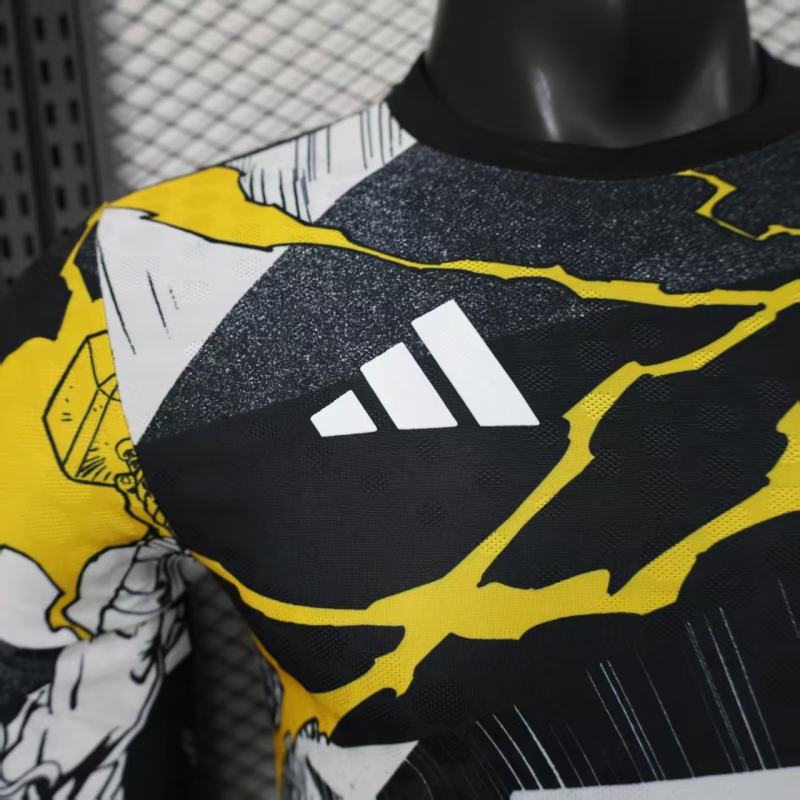 2025/26 Real Madrid Pre-Match Special Player Version Jersey Long Sleeve