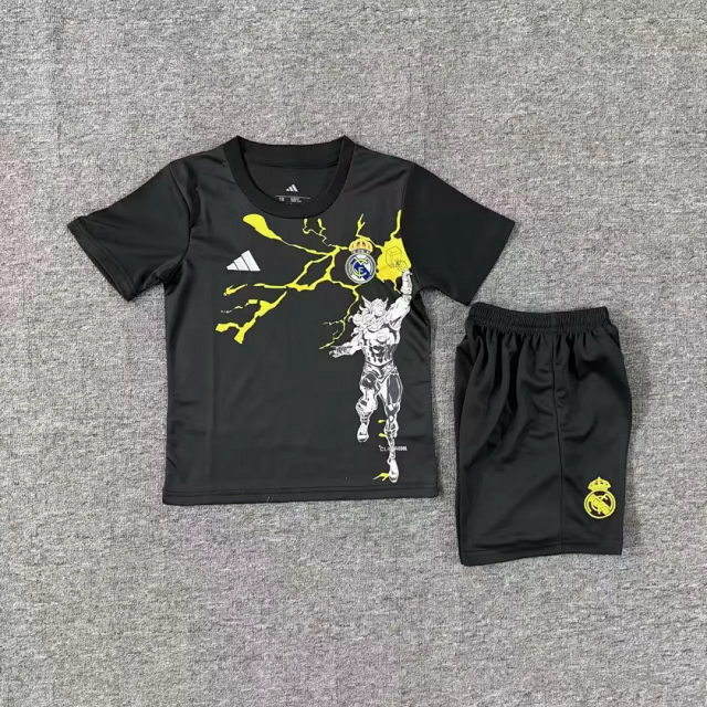 2025/26 Real Madrid Avengers - Pre-Match Special Version Kids Jersey