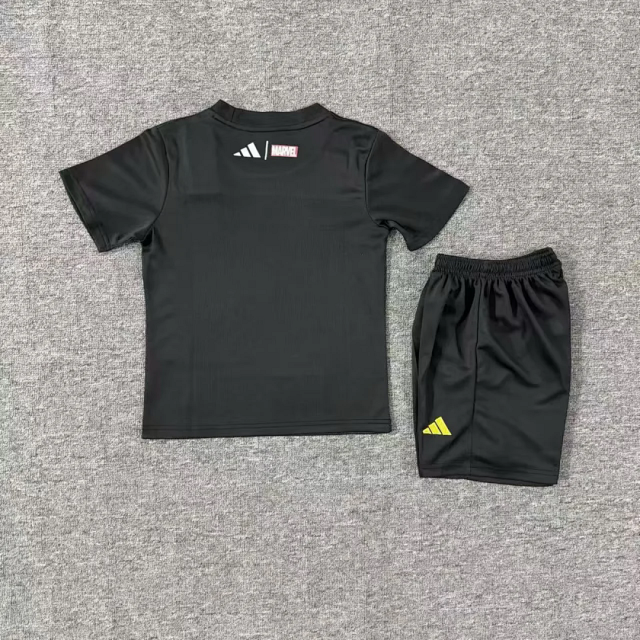 2025/26 Real Madrid Avengers - Pre-Match Special Version Kids Jersey