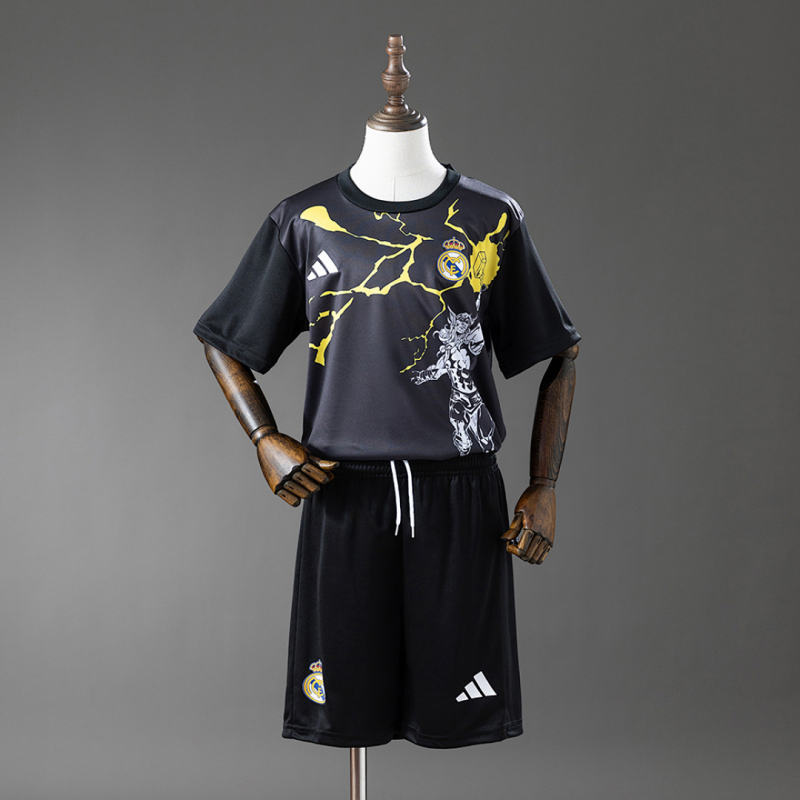 2025/26 Real Madrid Avengers - Pre-Match Special Version Kids Jersey