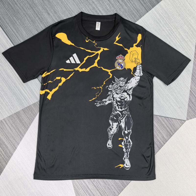 2025/26 Real Madrid Avengers - Pre-Match Special Version Jersey