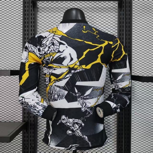 2025/26 Real Madrid Pre-Match Special Player Version Jersey Long Sleeve