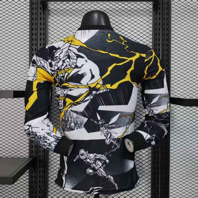 2025/26 Real Madrid Pre-Match Special Player Version Jersey Long Sleeve