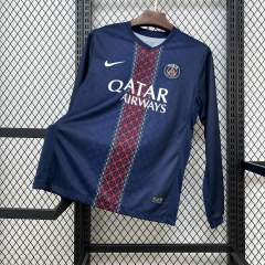 2025/26 PSG Home Jersey Long Sleeve