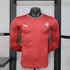 2026 World Cup Portugal Home Jersey Long Sleeve Player Version 