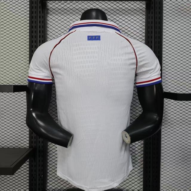 1998 World Cup France Away Retro Jersey Player Version Final