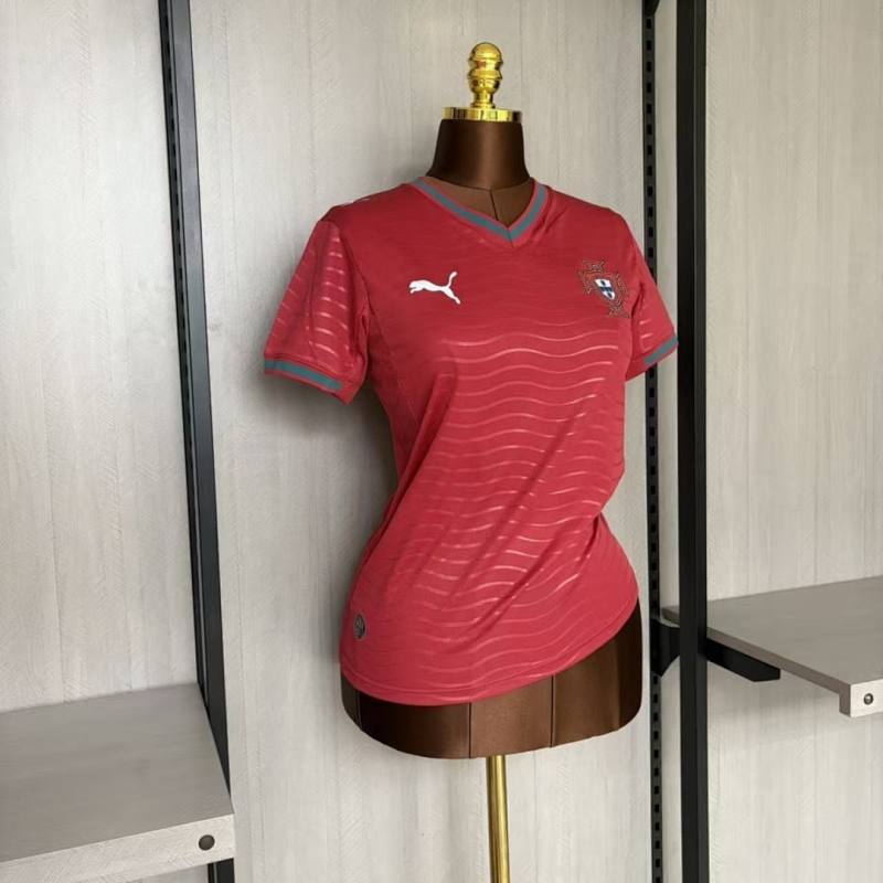 2026 World Cup Portugal Home Woman Jersey 