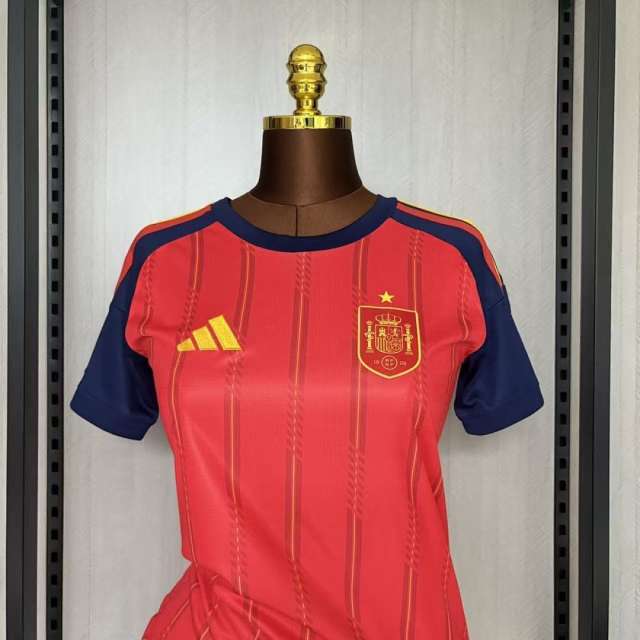 2026 World Cup Spain Home Woman Jersey