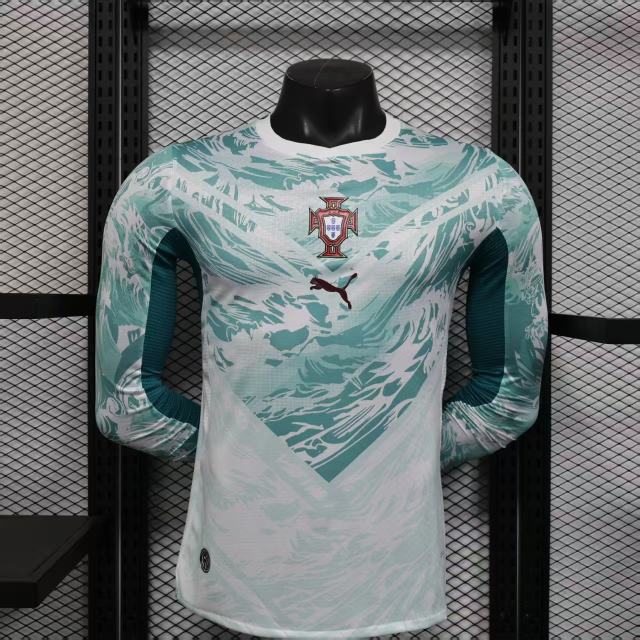 2026 World Cup Portugal Away Jersey Long Sleeve Player Version 