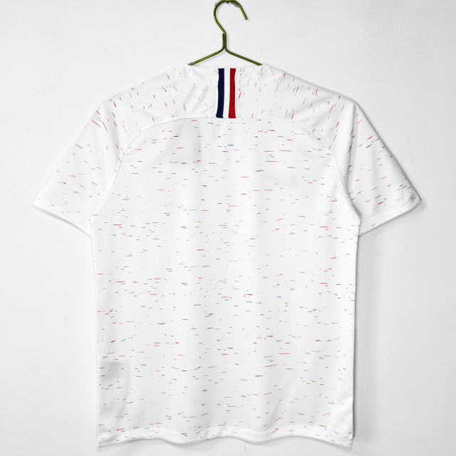 2018 World Cup France Away Champion 2 Stars Retro Jersey