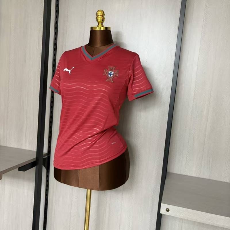 2026 World Cup Portugal Home Woman Jersey 