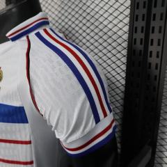 1998 World Cup France Away Retro Jersey Player Version Final