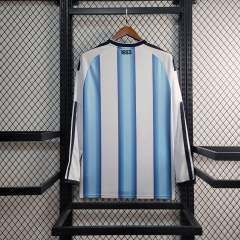 2026 World Cup Argentina Home Jersey Long Sleeve