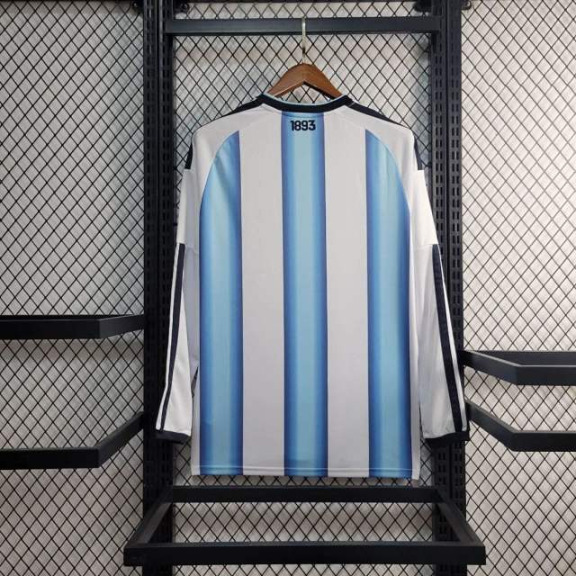 2026 World Cup Argentina Home Jersey Long Sleeve