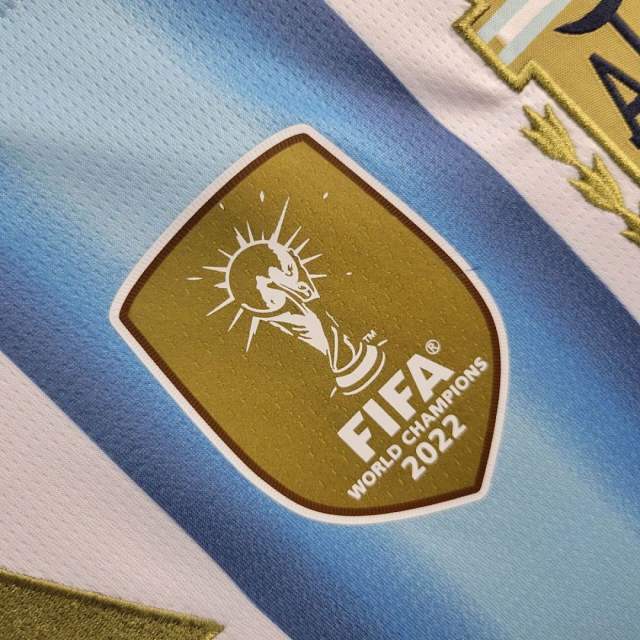 2026 World Cup Argentina Home Jersey Long Sleeve