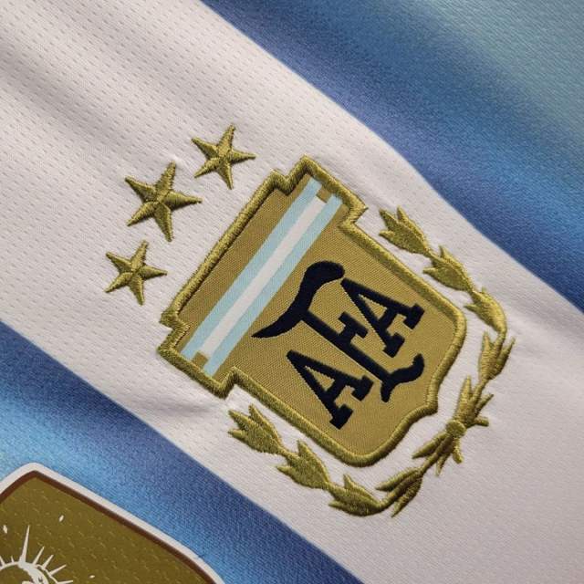 2026 World Cup Argentina Home Jersey Long Sleeve