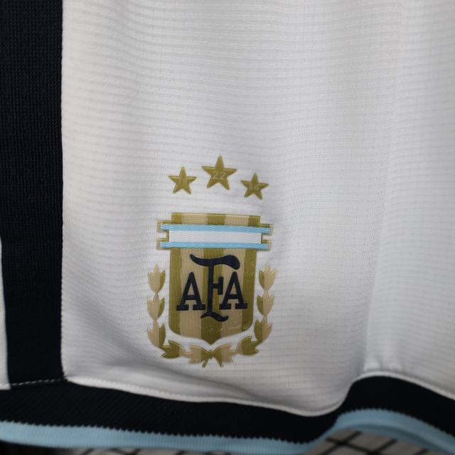2026 World Cup Argentina Home Shorts Player Version