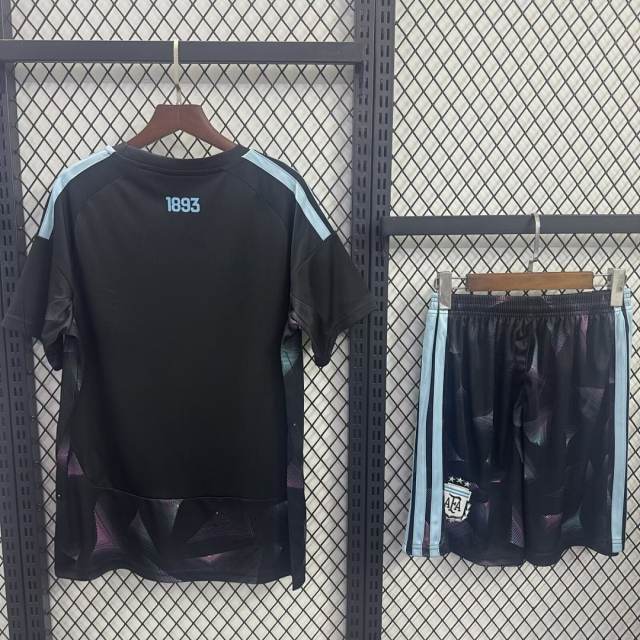 2026 World Cup Argentina Goalkeeper Kids Jersey 
