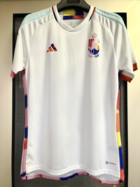 2022 World Cup Belgium Away Retro Jersey 