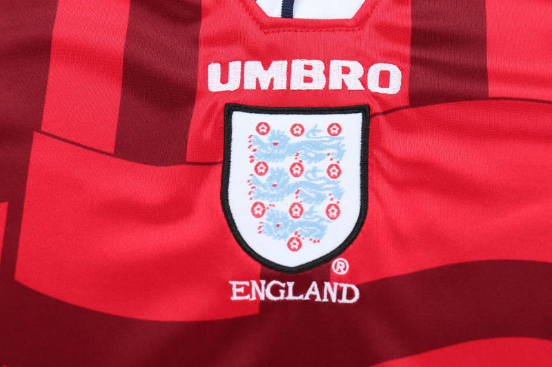 1998 World Cup England Away Retro Kids Jersey