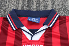 1998 World Cup England Away Retro Kids Jersey