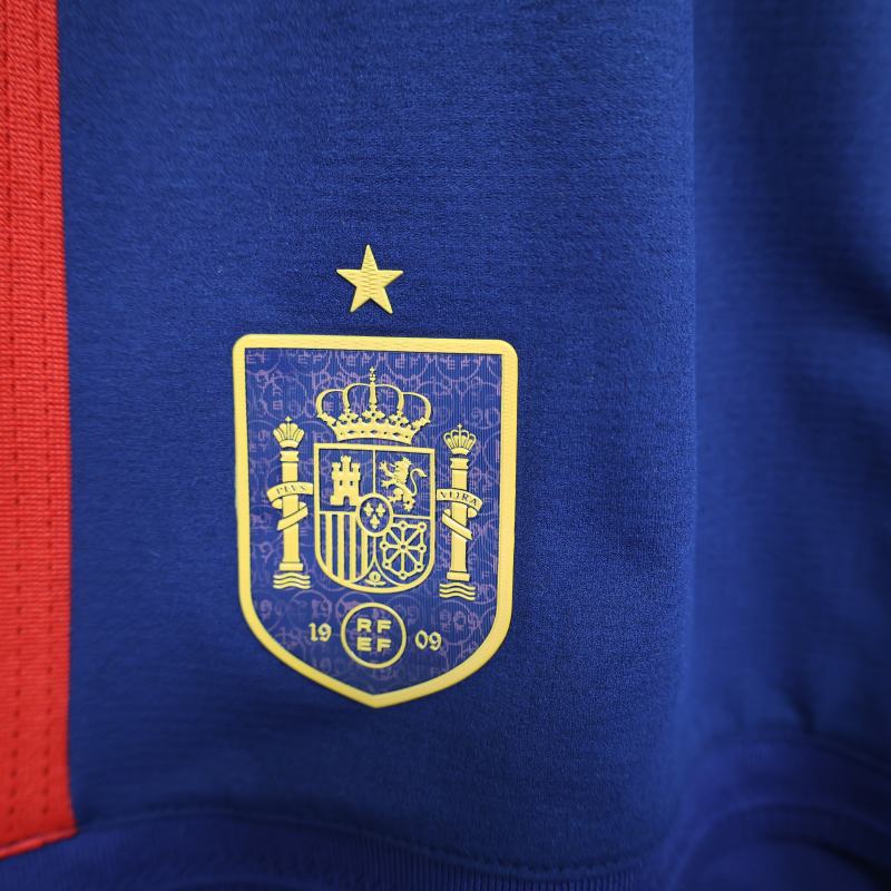 2026 World Cup Spain Home Shorts Player Version