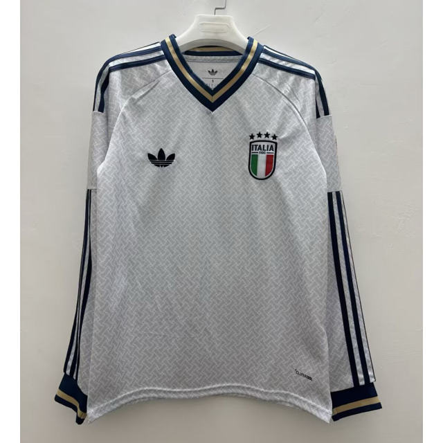 2026 World Cup Italy Away Jersey Long Sleeve