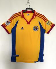 2000 UEFA Euro Romania Home Retro Jersey 