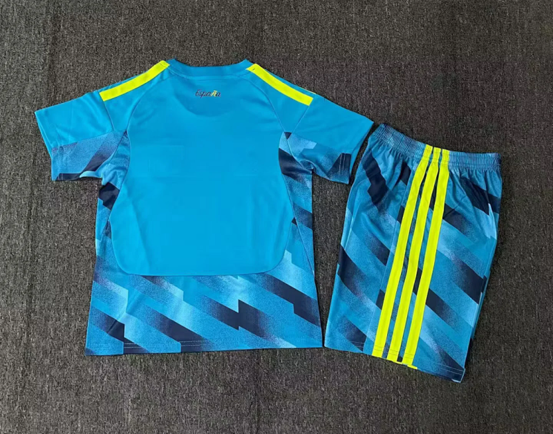 2026 World Cup Spain Goalkeper Kids Jersey