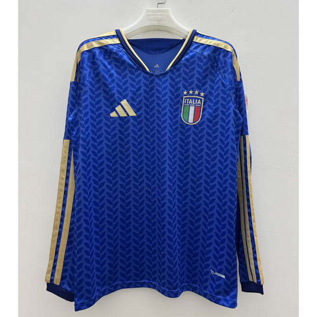 2026 World Cup Italy Home Jersey Long Sleeve