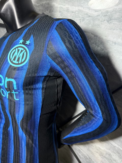 2025/26 Inter Milan Home Long Sleeved Jersey Player Version