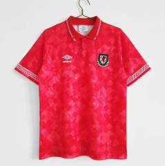 1990/92 Wales Home Retro Jersey 