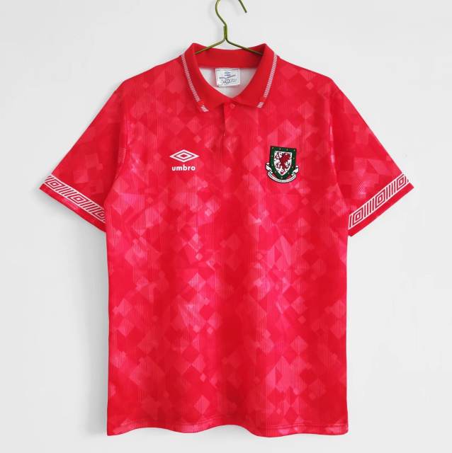 1990/92 Wales Home Retro Jersey 