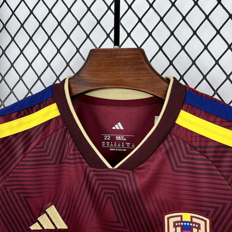 2026 World Cup Venezuela Home Kids Jersey 