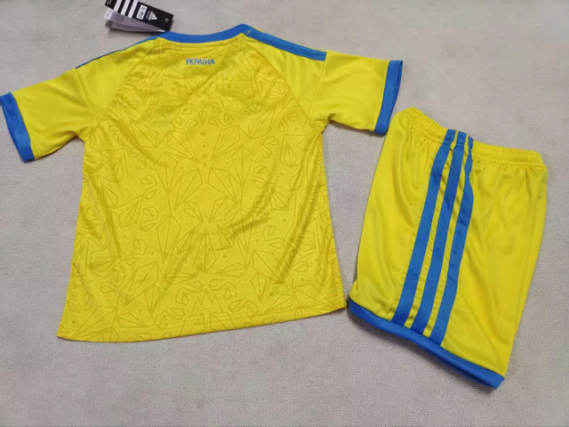 2026 World Cup Ukraine Home Kids Jersey