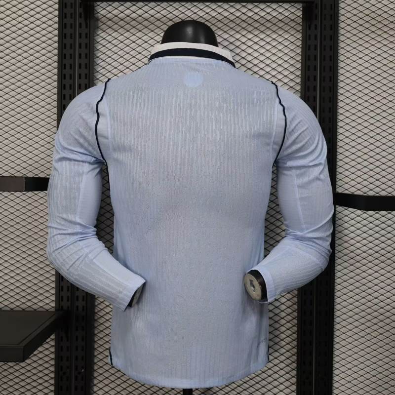 2026 World Cup Uruguay Home Jersey Player Version Long Sleeve