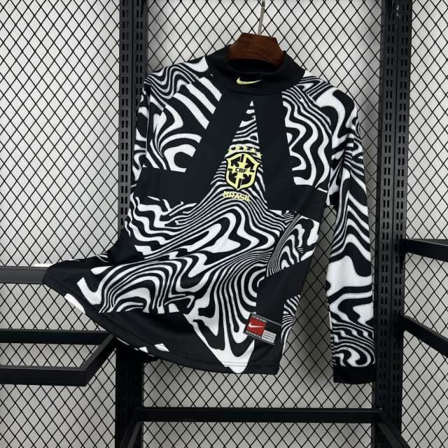 2026 World Cup Brazil Hollywood Goalkeeper Long Sleeve Jersey