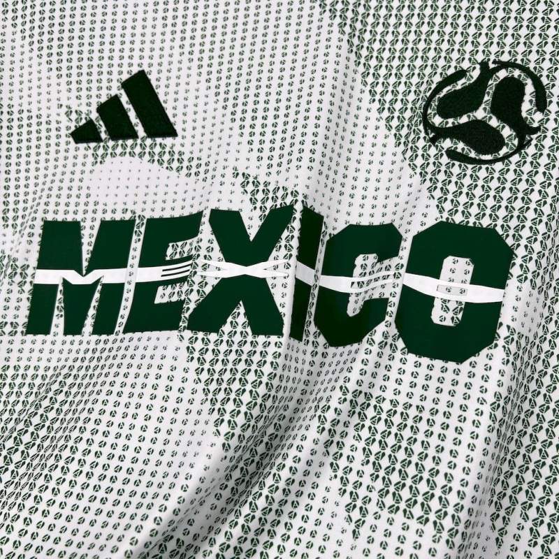 2026 World Cup Mexico Green and White Jersey
