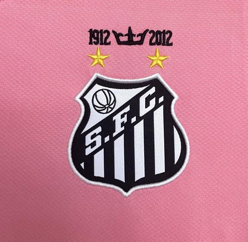 2012/13 Santos FC Away Pink Retro Jersey