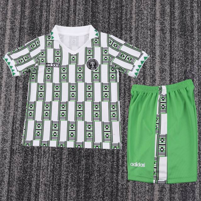 1994 World Cup Nigeria Away Retro Kids Jersey 