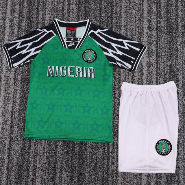 1994/95 Nigeria Home Retro Kids Jersey 