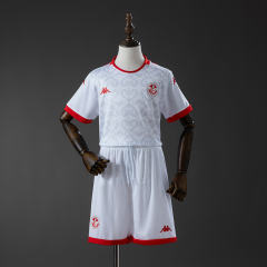 2026 World Cup Tunisia Away Kids Jersey 