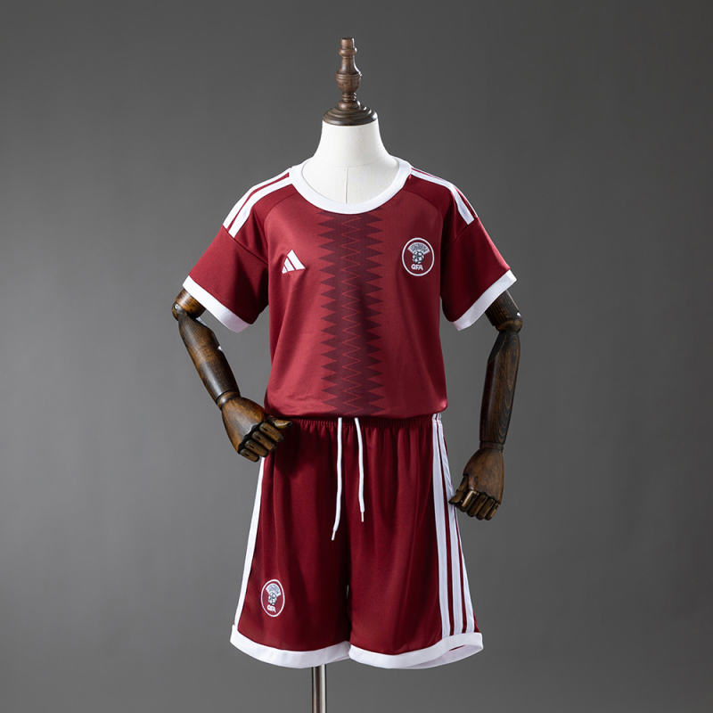2026 World Cup Qatar Home Kids Jersey 