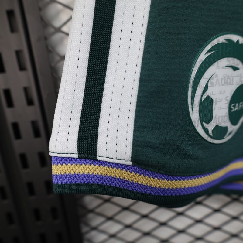 2026 World Cup Saudi Arabia Home Shorts Player Version