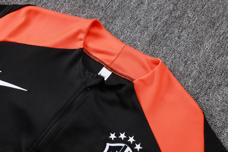 2025/26 Brazil Kids Long sleeves Training Set