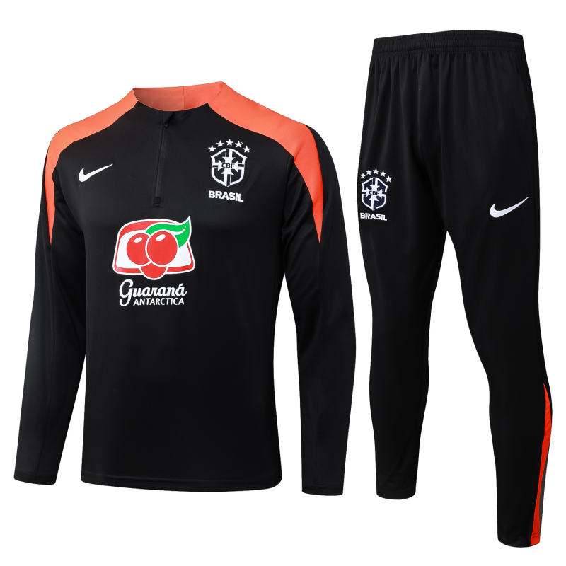 2025/26 Brazil Kids Long sleeves Training Set
