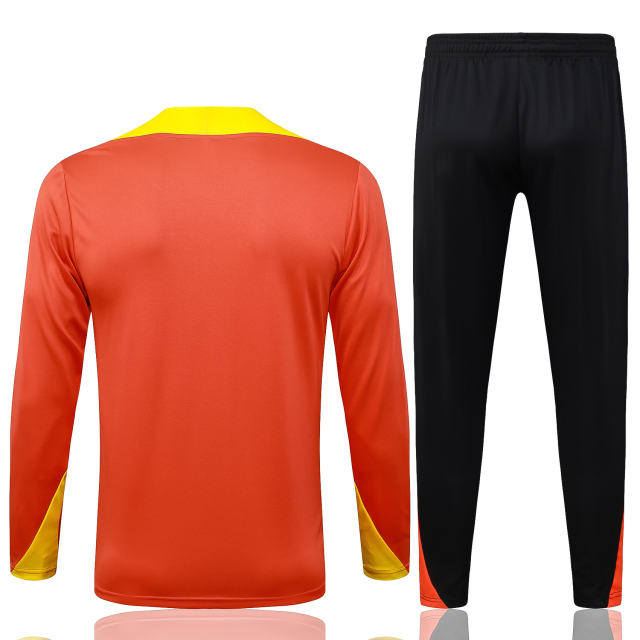 2025/26 Brazil Kids Long sleeves Training Set